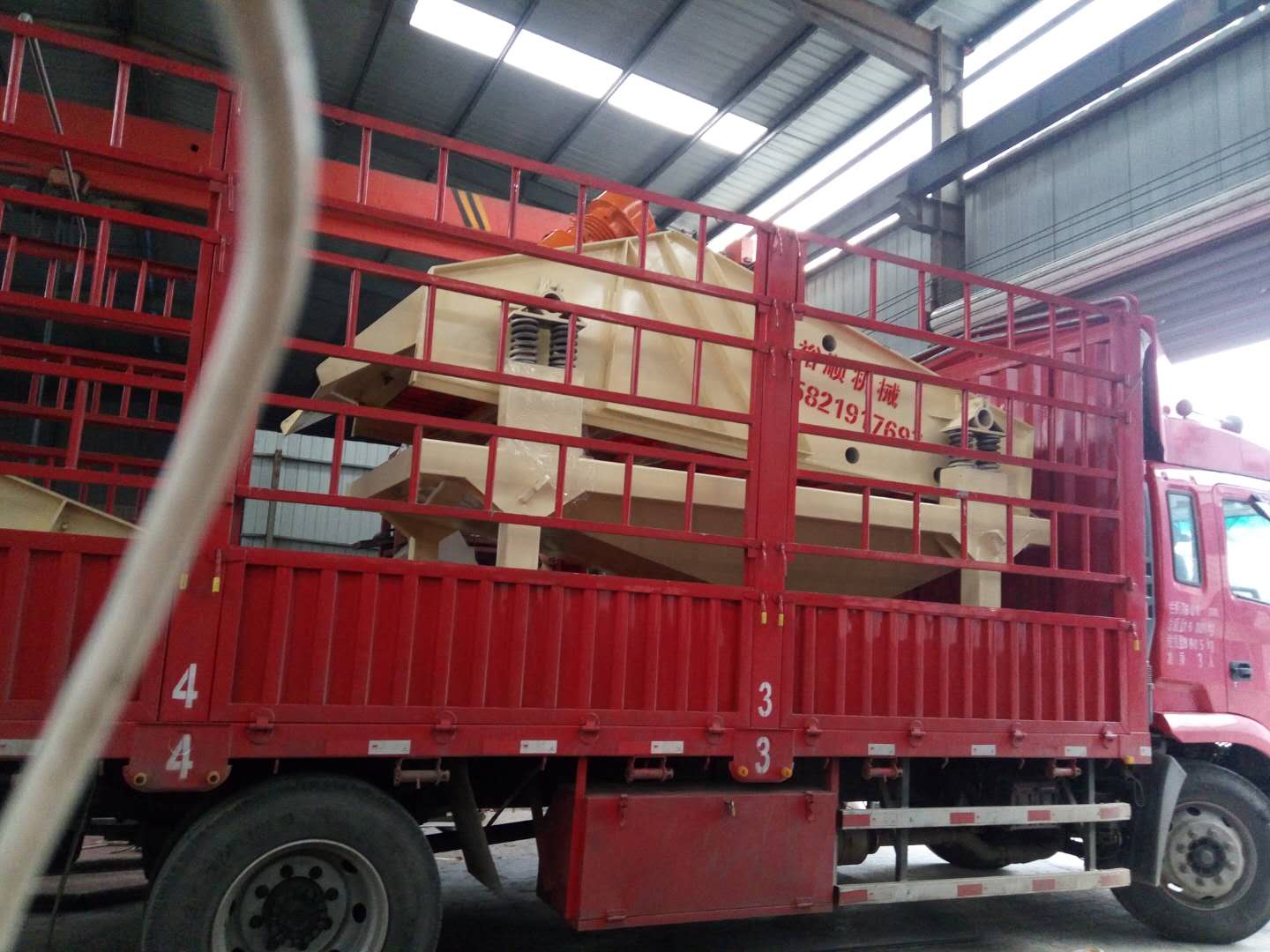 2018年元月17日發往山東平度的1536脫水篩