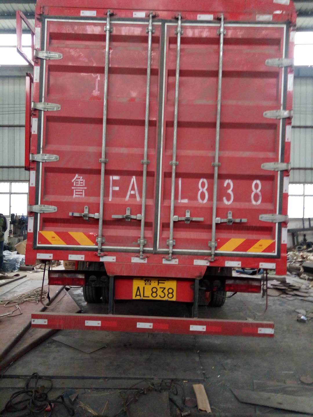 2018年元月17日發往山東平度的1536脫水篩