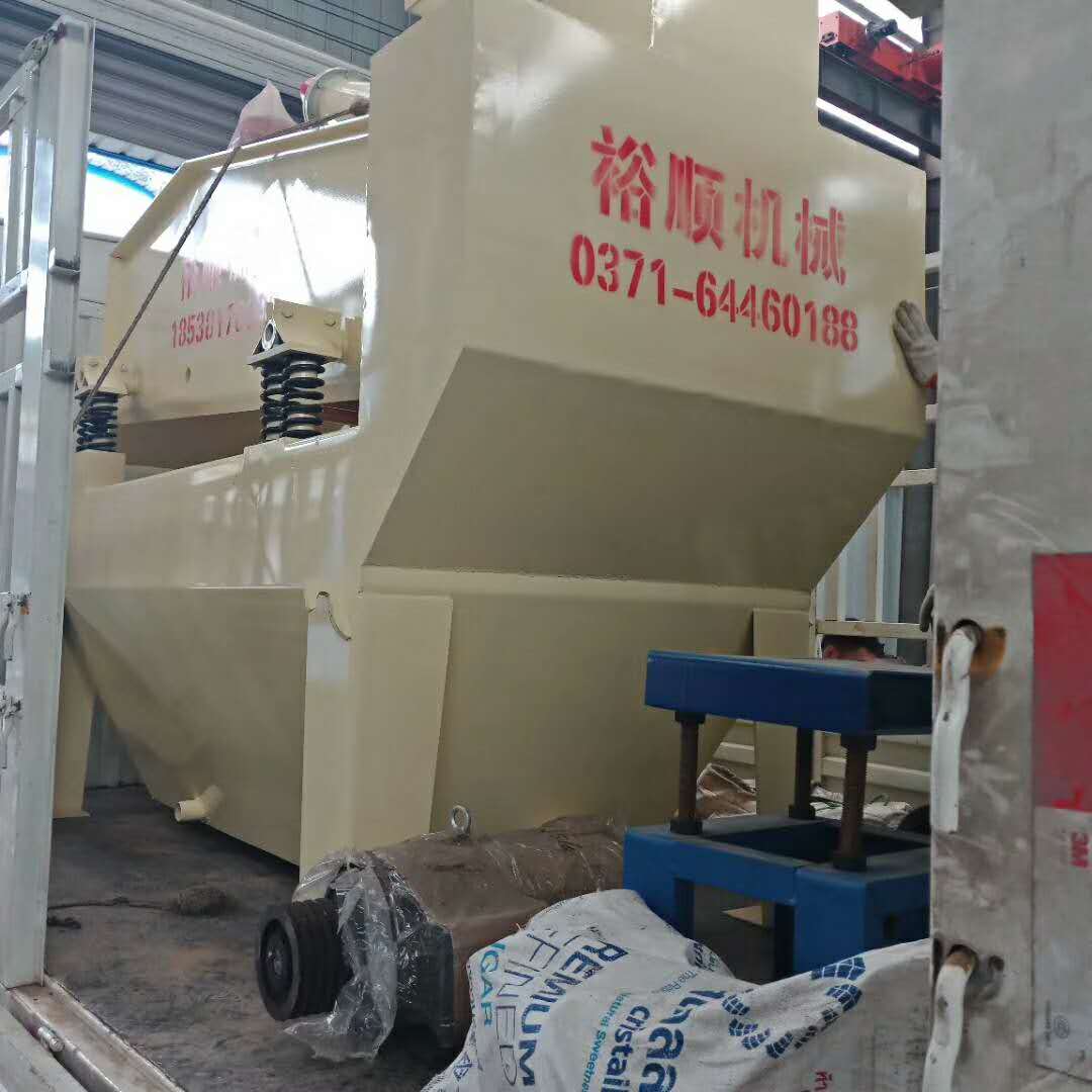 發往京山的350細沙回收機