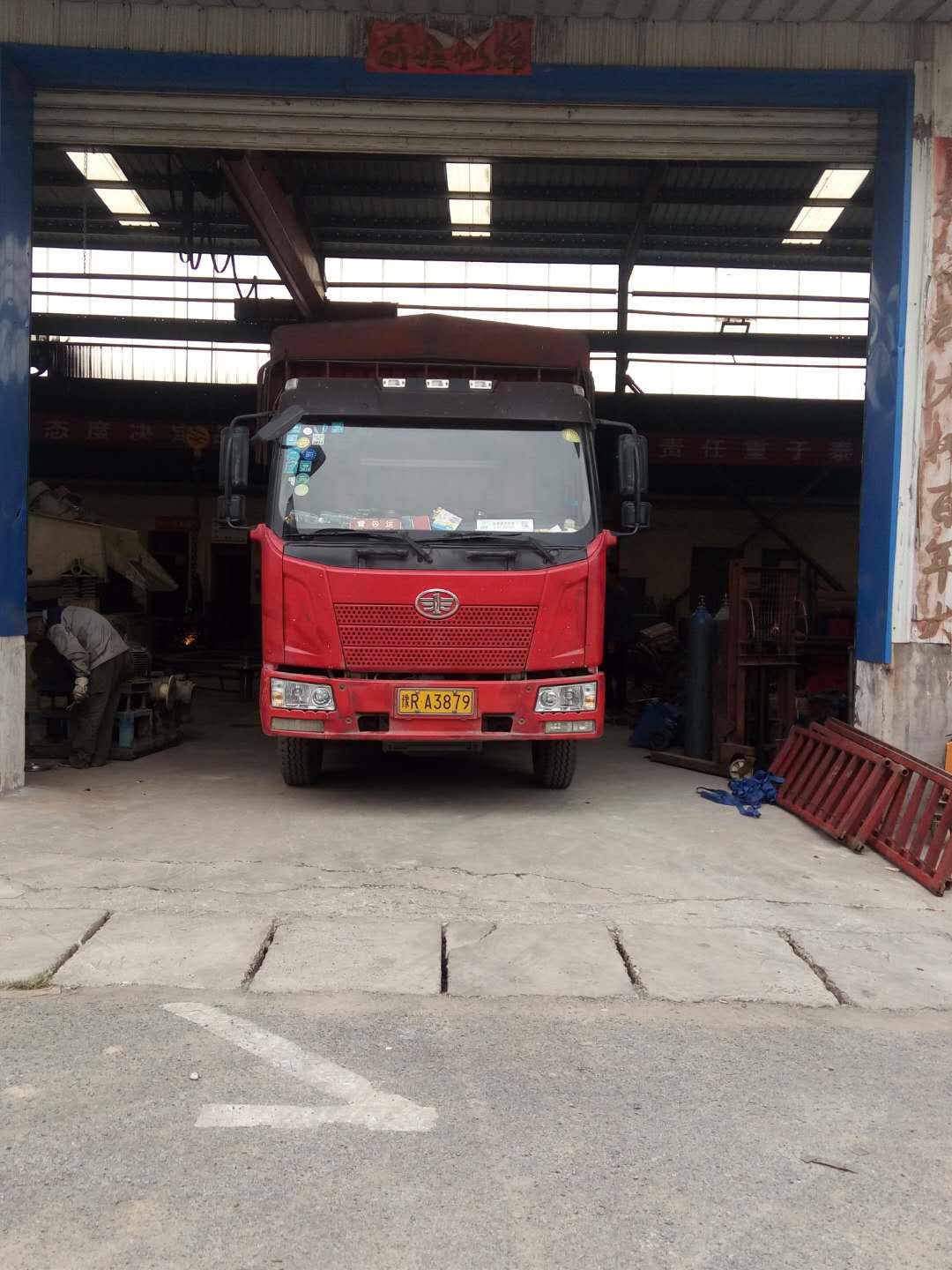 發往南陽的2臺350細砂回收機